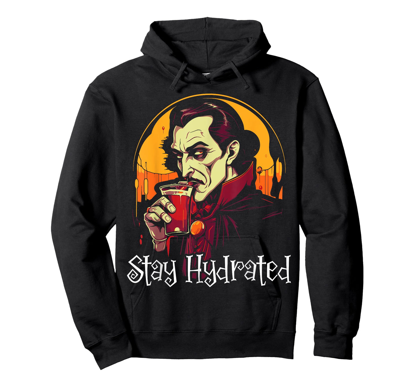 Dracula Halloween Scary Trick Or Treat Spooky Vampire T-Shirt