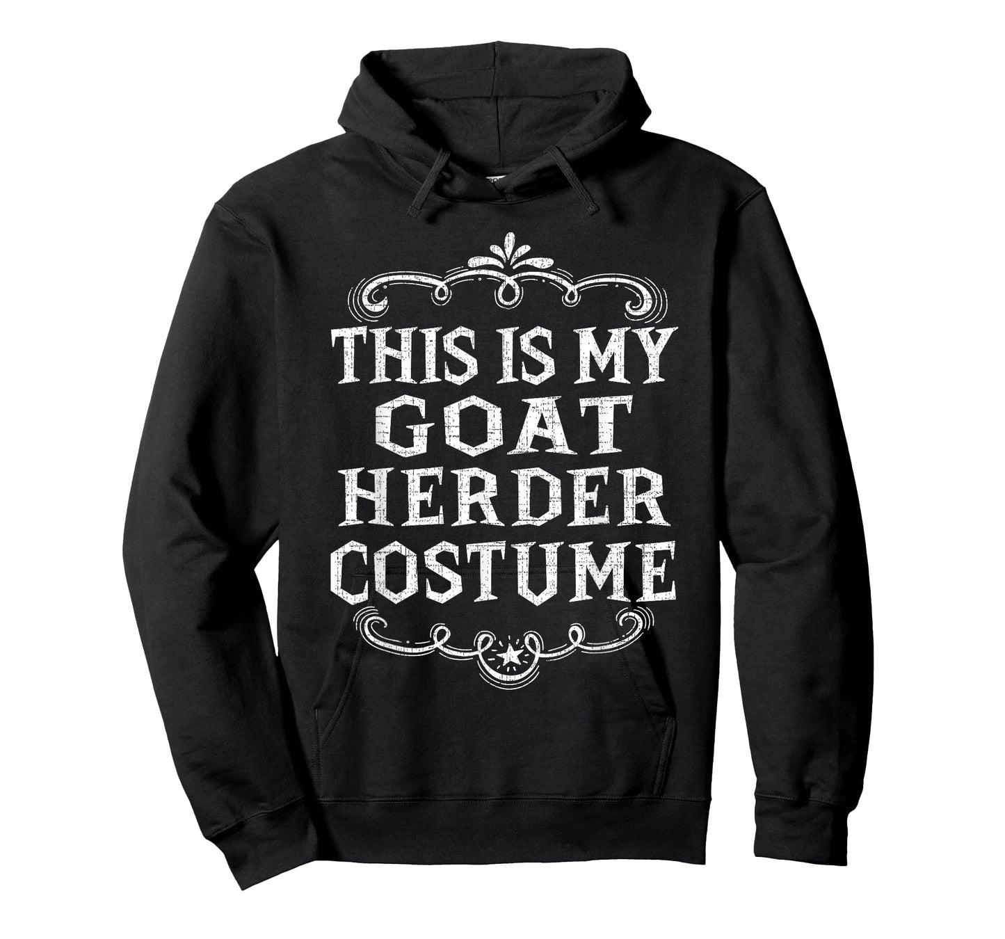 This Is My Goat Herder Costume Funny Lazy Halloween T-Shirt