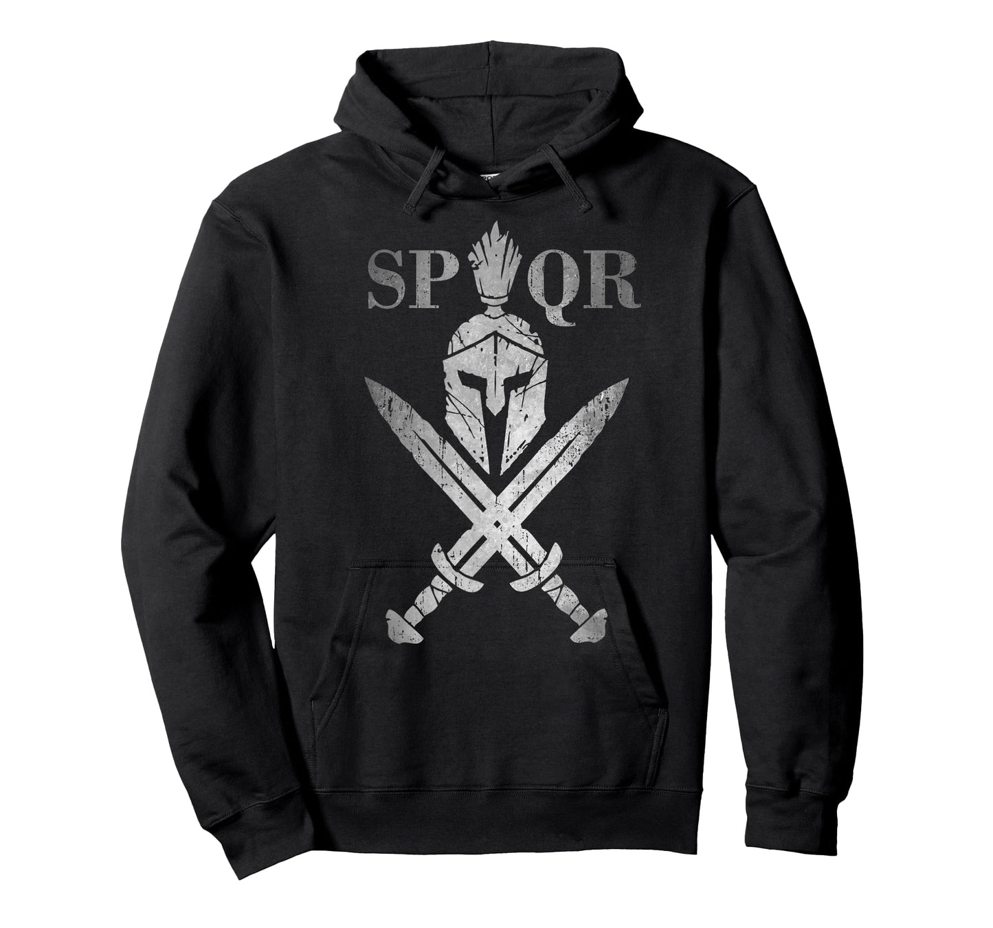 SPQR Roman Legion Soldier Gladiator Warrior Swords Helmet T-Shirt