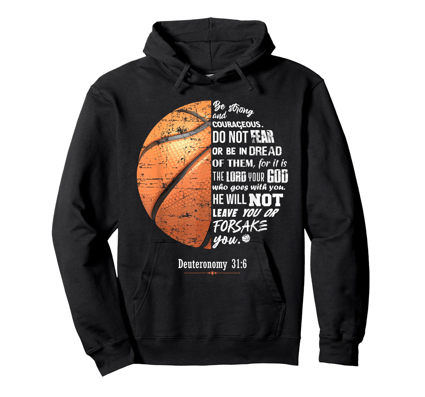 Christian Basketball Deuteronomy Bible Basketball T-Shirt