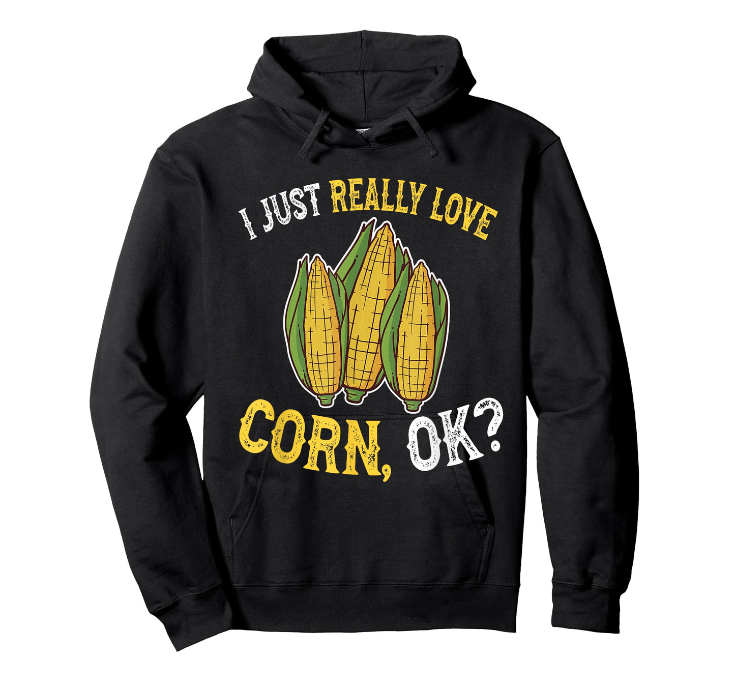 I Love Corn OK - Cute and Funny Corn on the Cob T-Shirt