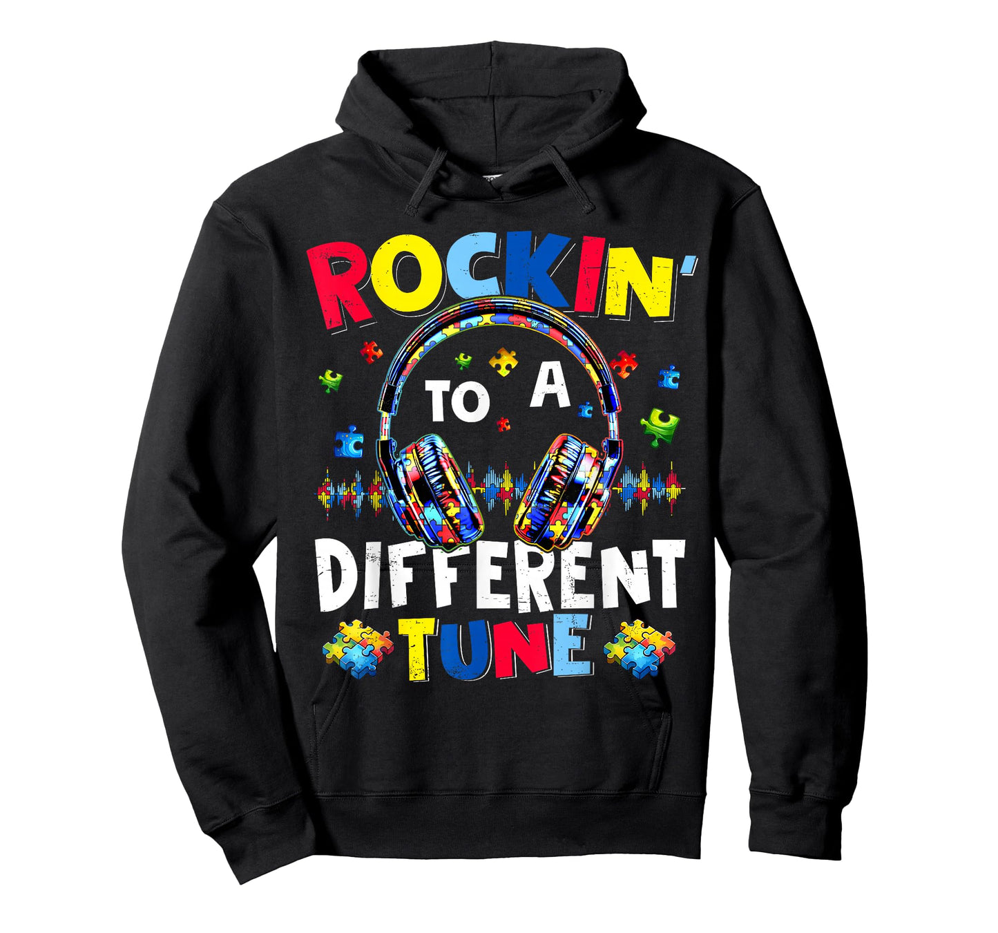 Rockin' To A Different Tune Autistic Autism Gamer Boys T-Shirt