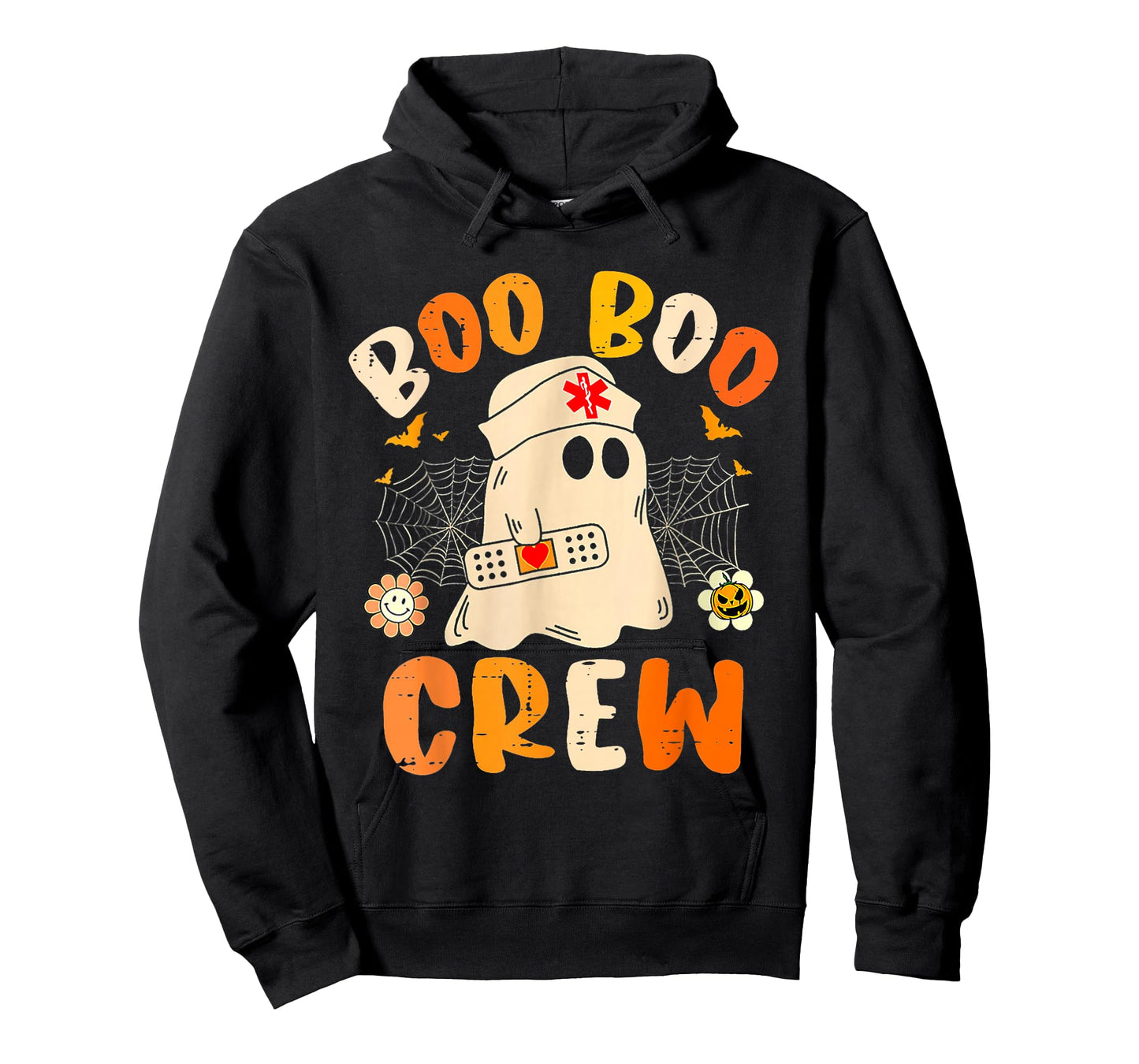 Boo Boo Crew Ghost Halloween Paramedic Nurse RN ER NICU LPN T-Shirt