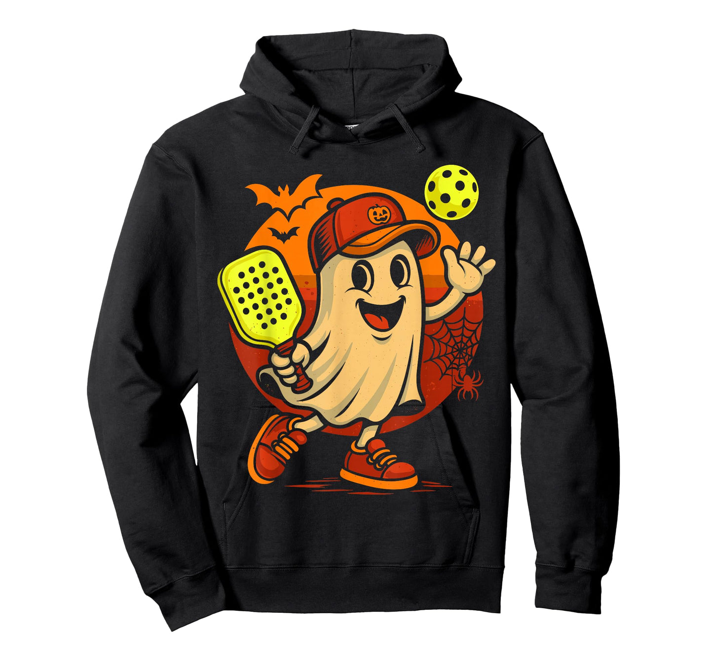 Pickleball Costume Adult Halloween, Kids Pickleball Ghost T-Shirt