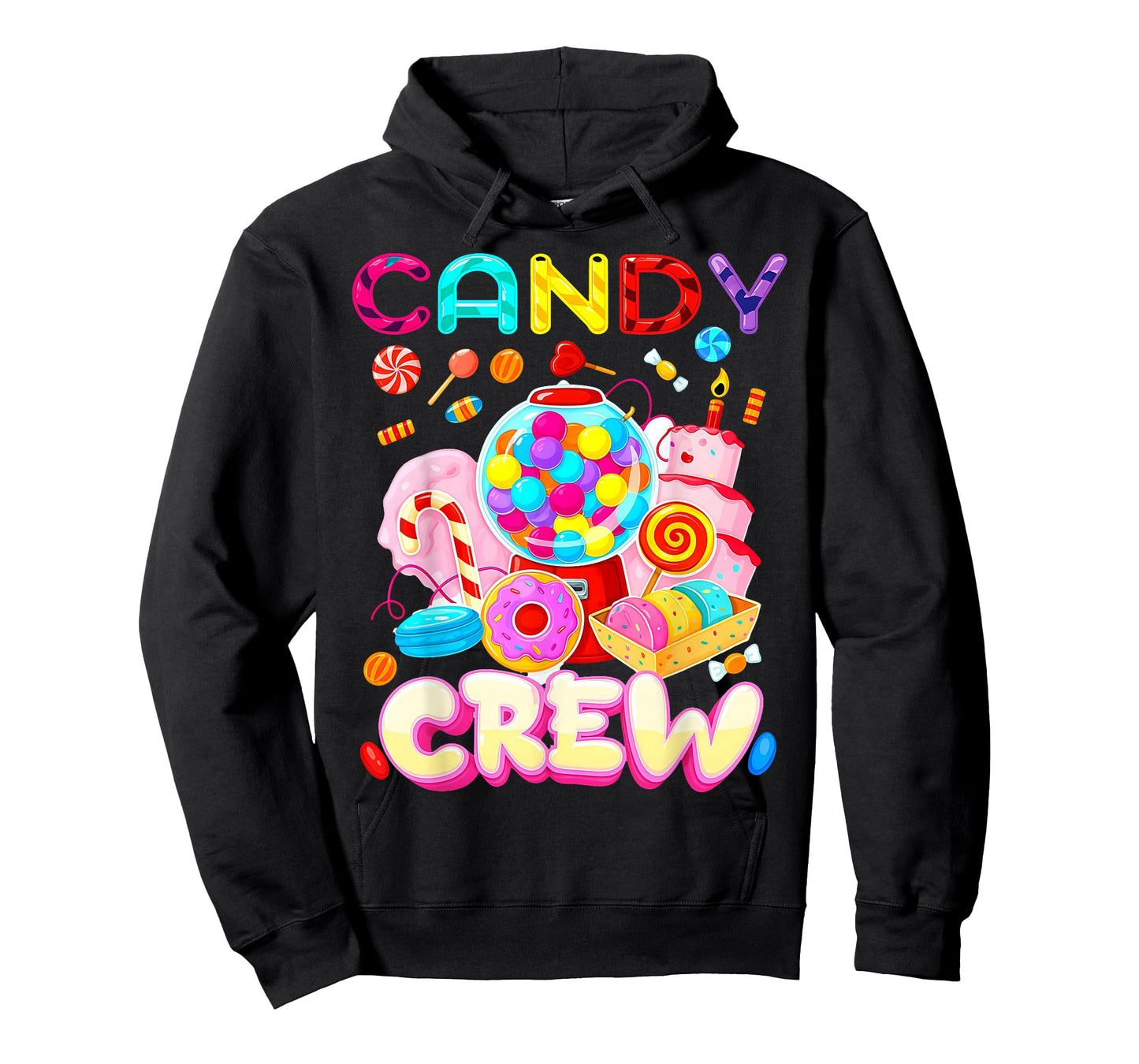 Candy Crew Candy Costume Women Candy Land Kids Sweetie T-Shirt