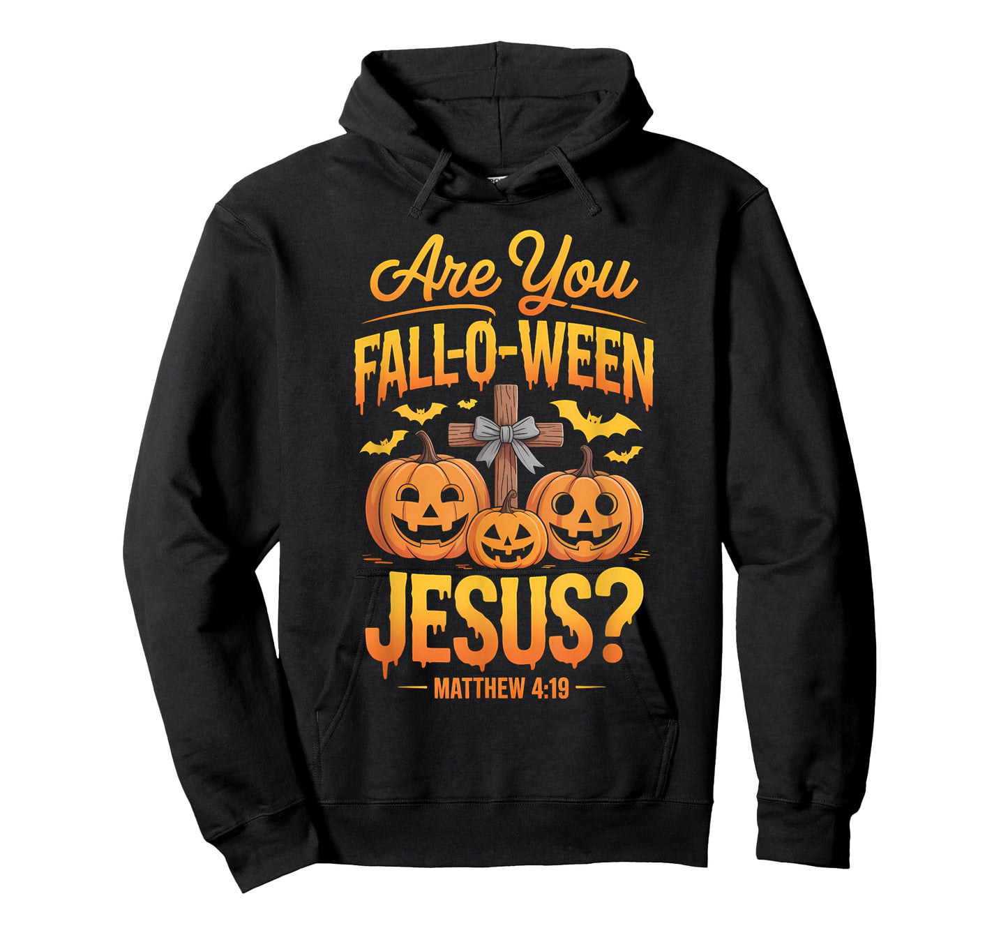 are You Fall-O-Ween Jesus Matthew 4:19 Halloween Christian T-Shirt