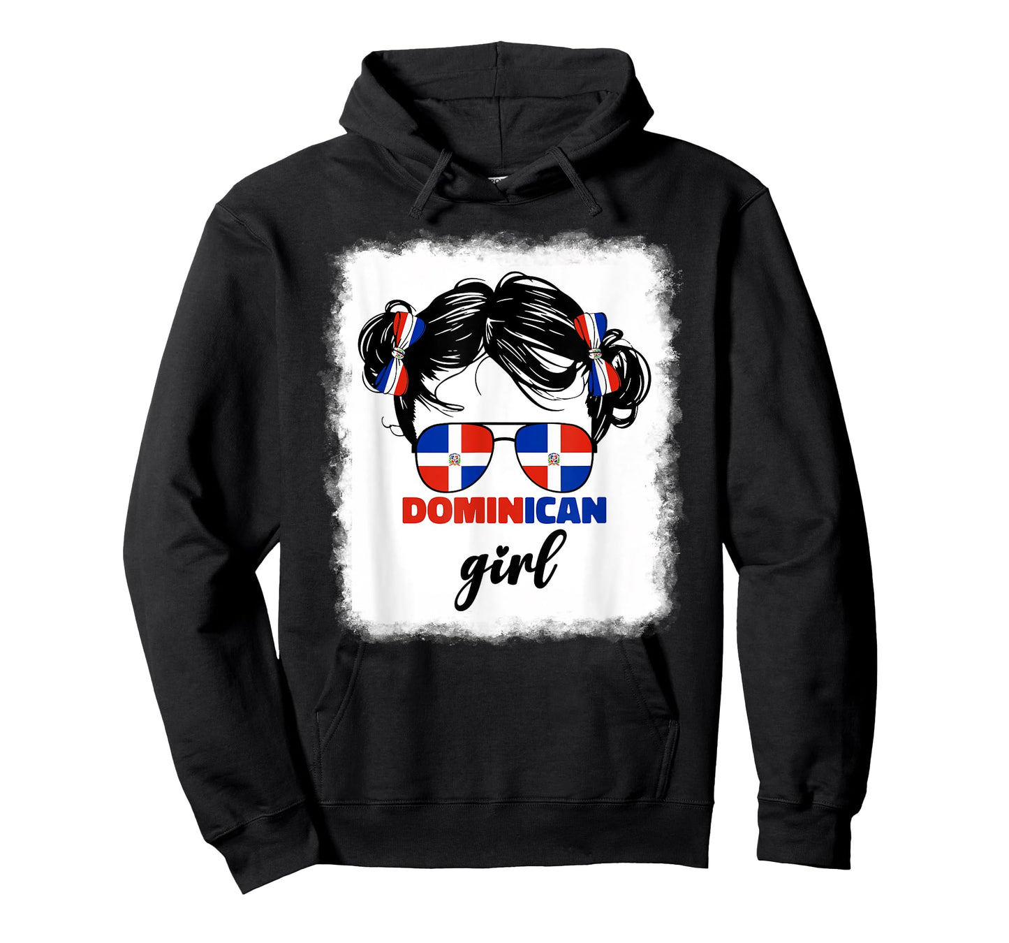 Cute Dominican Girl Baby Girls Kids Republic Dominicana Flag T-Shirt