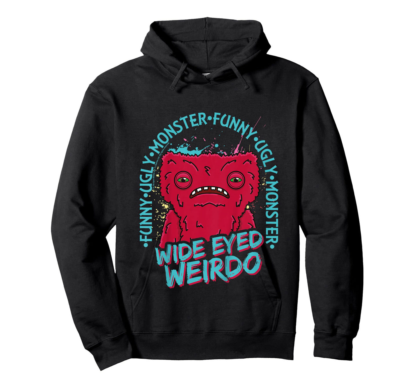 Kids Fuggler Wide Eyed Weirdo Originals Funny Ugly Monster Kids T-Shirt