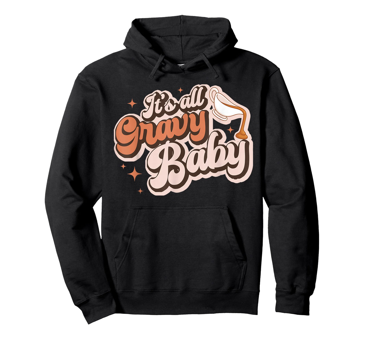 It's All Gravy Baby Vintage Retro Groovy Thanksgiving Day T-Shirt