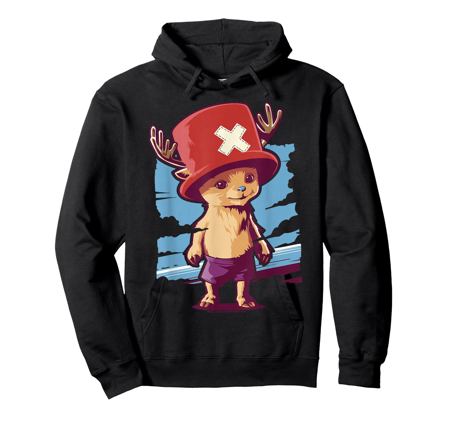 One Piece Tony Tony Chopper Cute Full Body Portrait T-Shirt