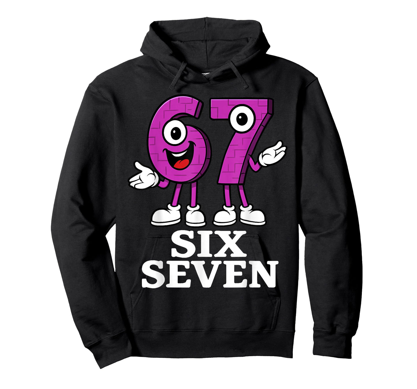 67 Six Seven 6-7 - Funny Italian Brainrot Kids Gaming Meme T-Shirt