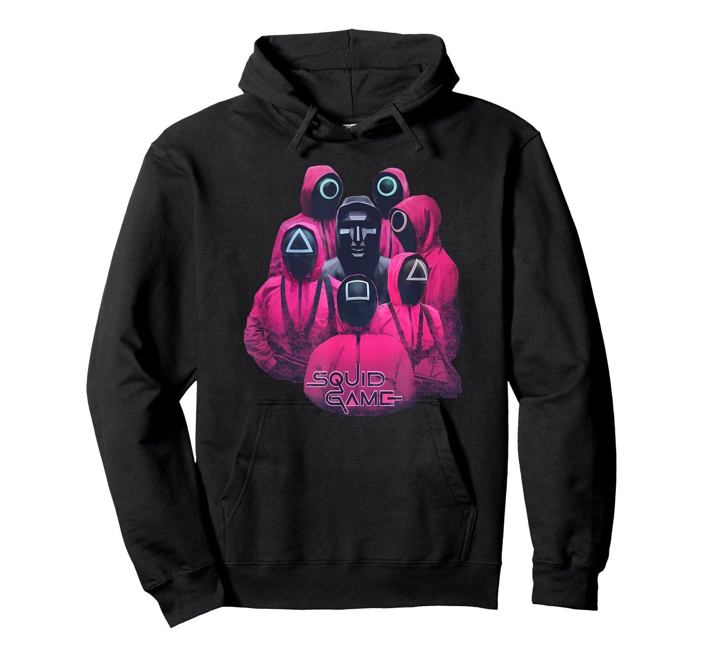 Squid Game Front Man And Guards Ring T-Shirt