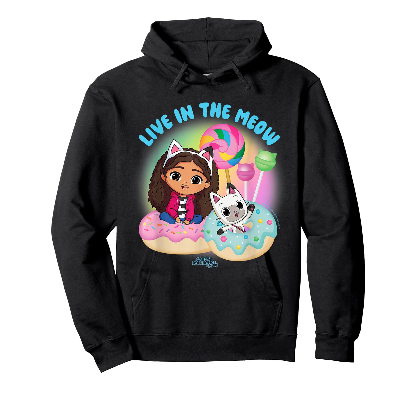 DreamWorks Gabby’s Dollhouse The Movie Live in The Meow T-Shirt