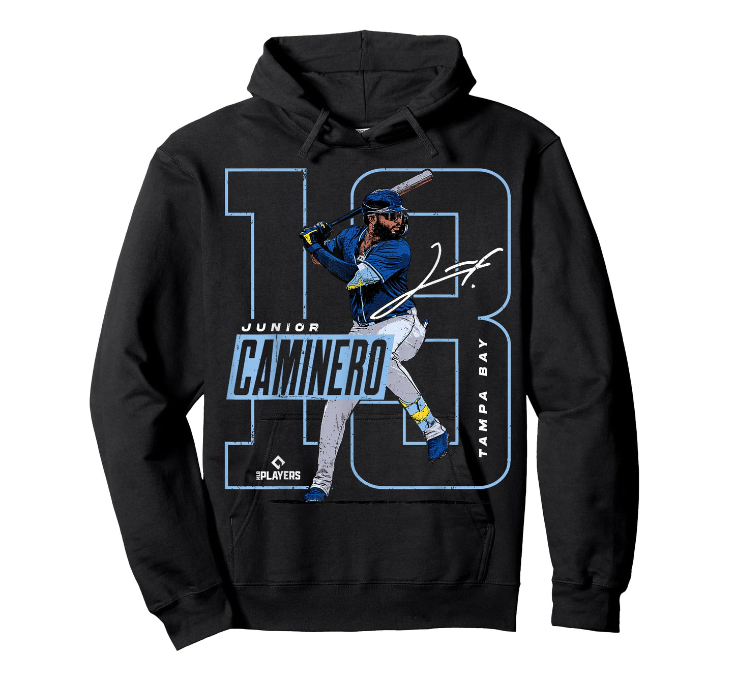 Junior Caminero | Tampa Bay MLB Baseball Player | MLBJCA202M T-Shirt