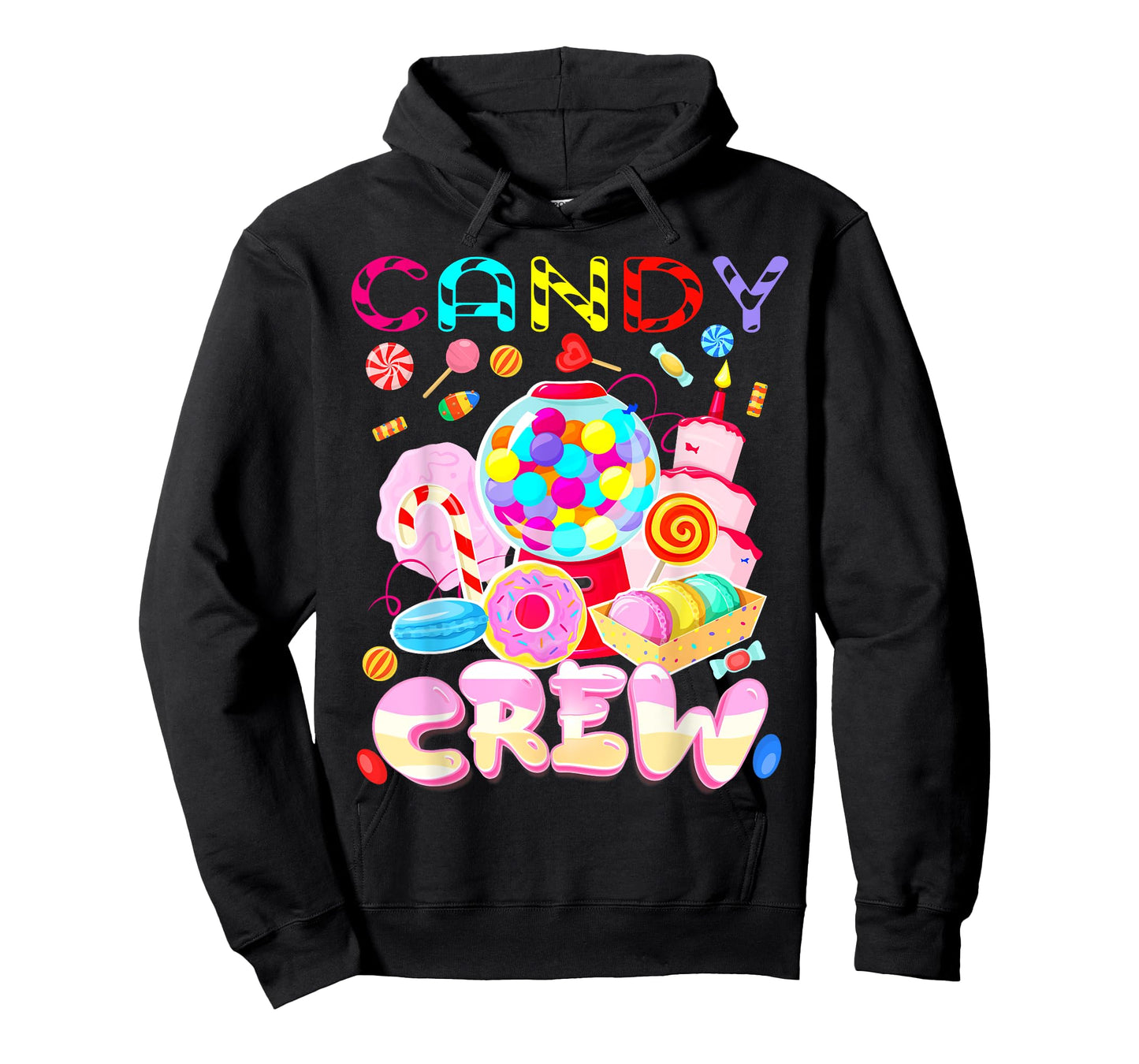 Candy Land Candy Crew Party Halloween Costumes Adult Women T-Shirt