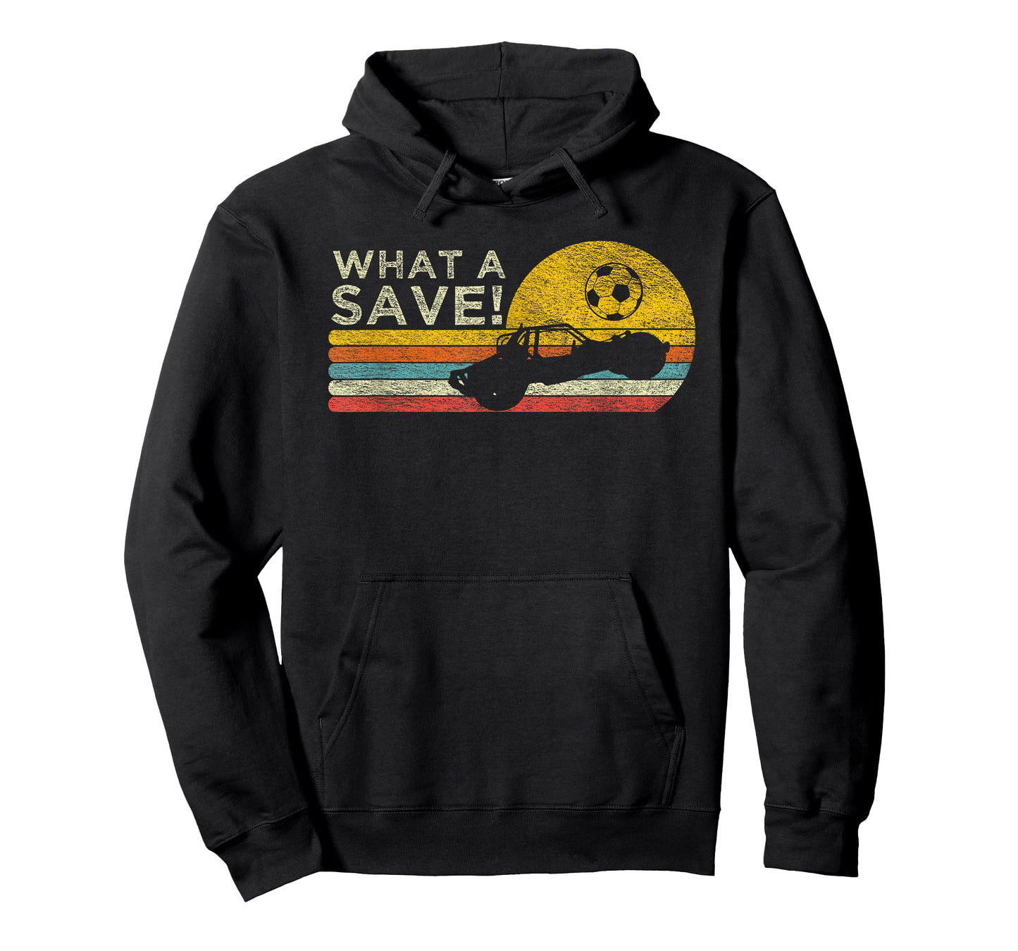 What a save Vintage Retro Rocket Soccer Car League T-Shirt