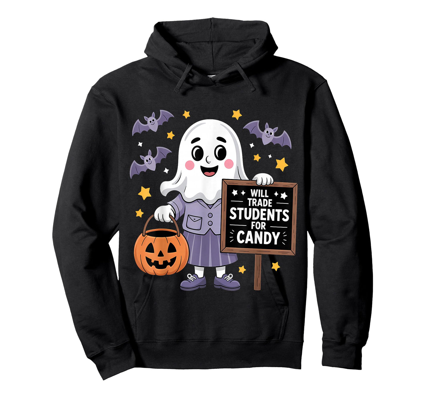 Will Trade Students for Candy Halloween Fun T-Shirt
