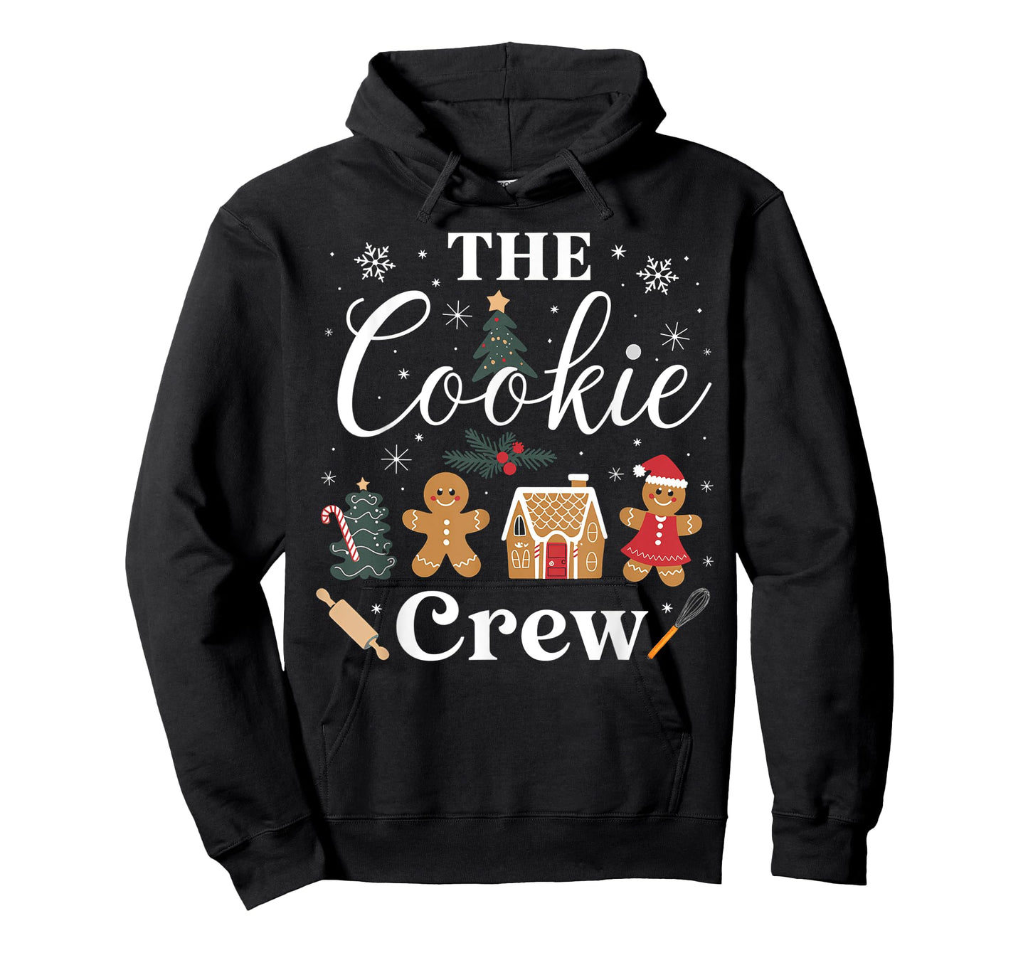 The Cookie Crew Christmas Baking Cookie Lover Kids Women T-Shirt