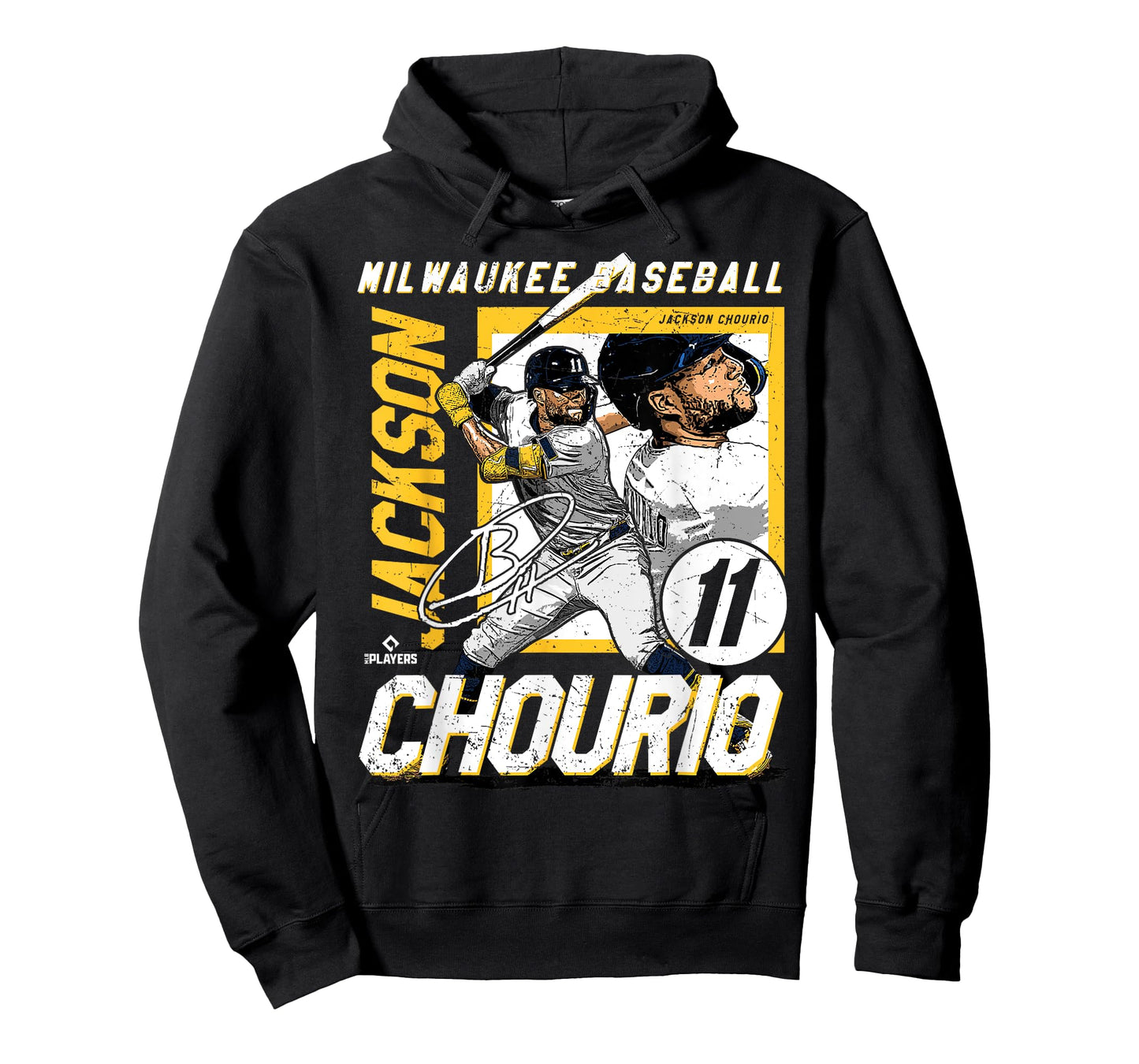 Jackson Chourio | Milwaukee MLB Baseball Player | MLBJCH203M T-Shirt