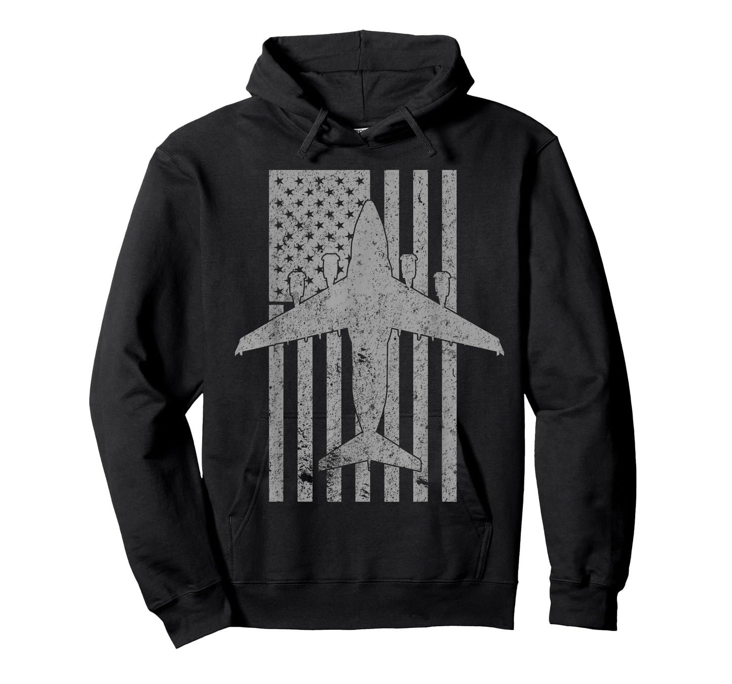 C-17 Globemaster Military Transport Airplane Flag T-Shirt T-Shirt