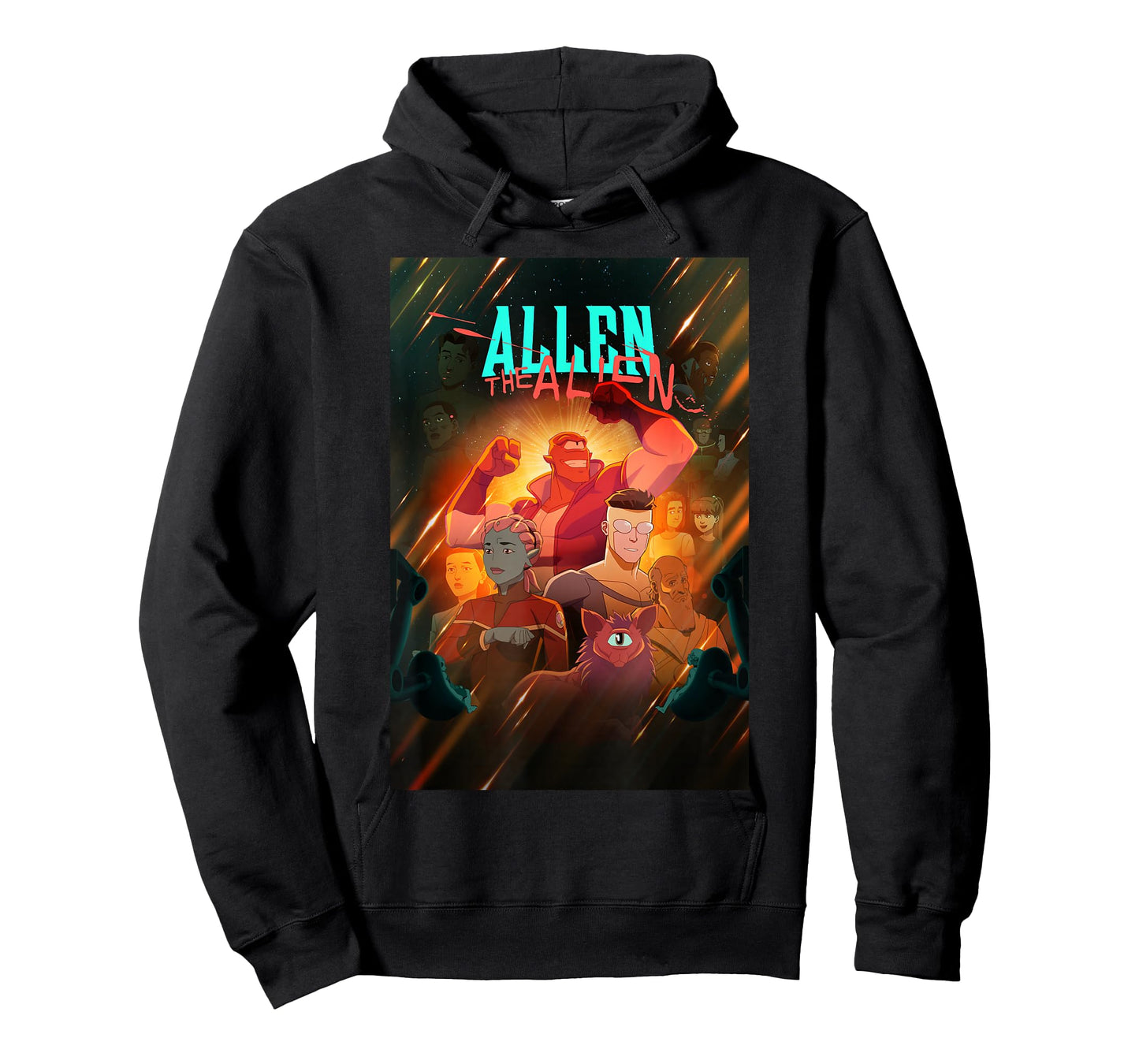 Invincible Allen The Alien Epic Poster T-Shirt