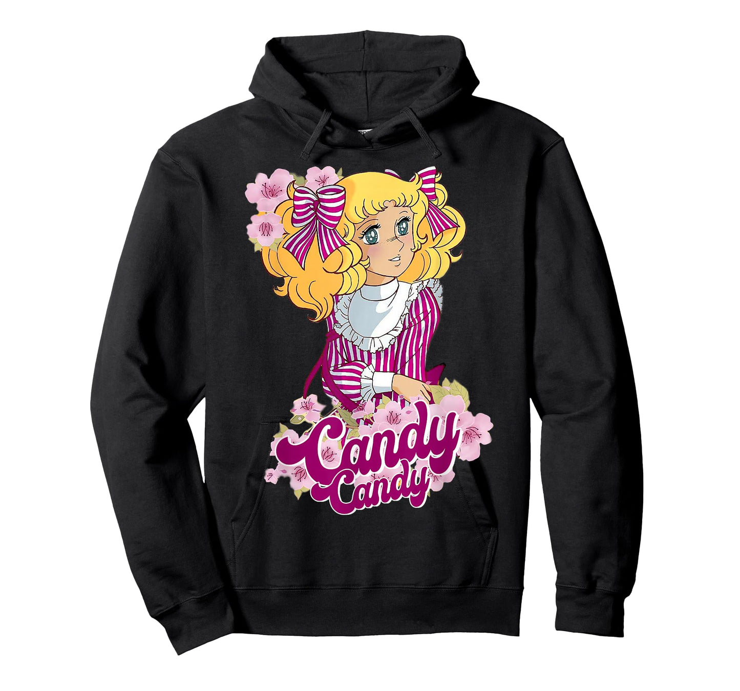 Candy Candy Pink Cartoon Japanese 80s Vintage Anime Manga T-Shirt