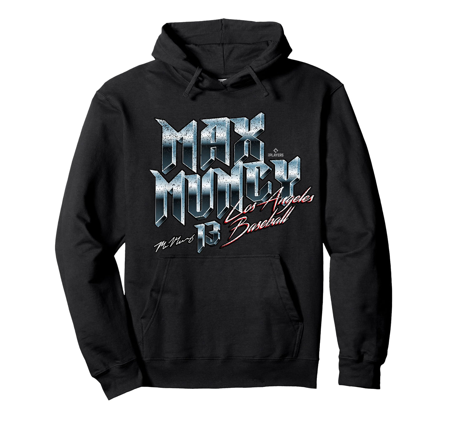 Max Muncy Los Angeles Baseball Heavy Metal MLBPA T-Shirt
