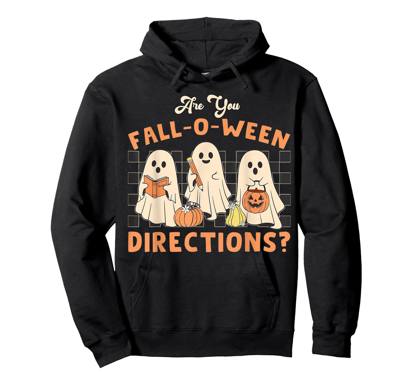 Ghost are You Fall-o-ween Directions Funny Teacher Halloween T-Shirt