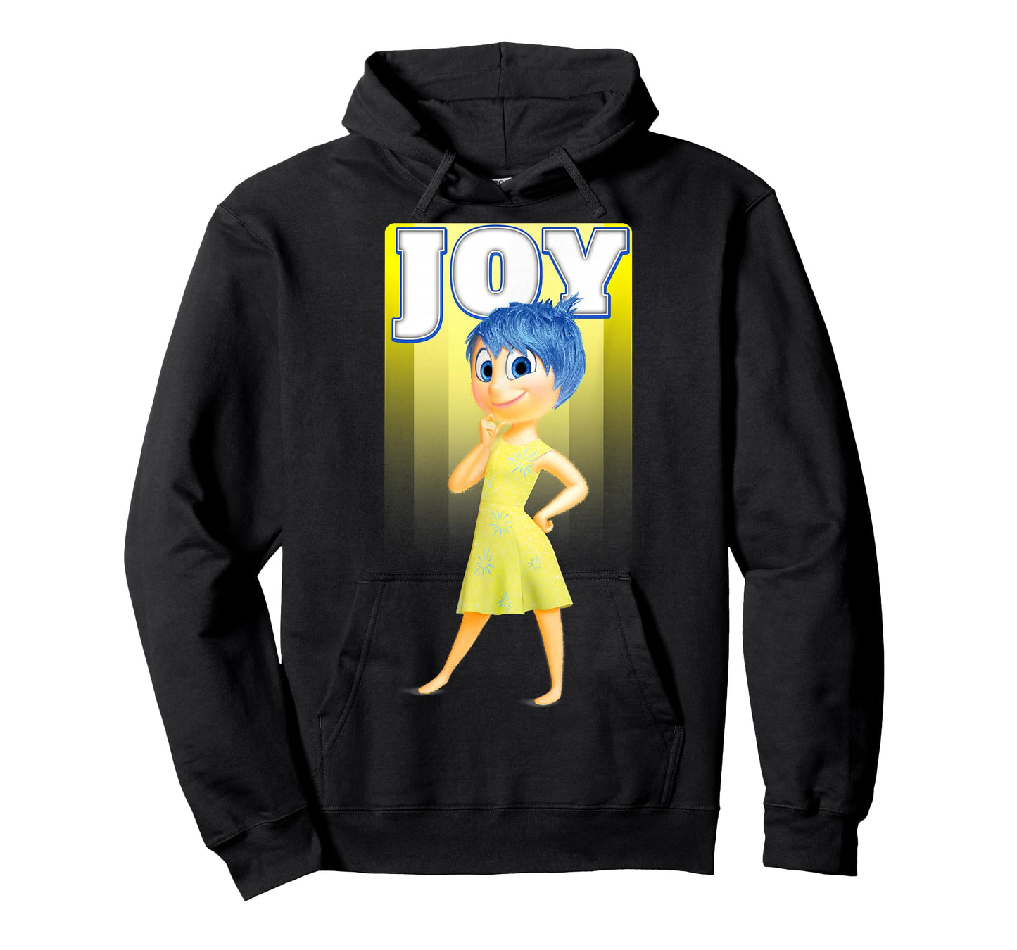 Disney Pixar Inside Out Joy Sunny Retro Portrait Logo T-Shirt