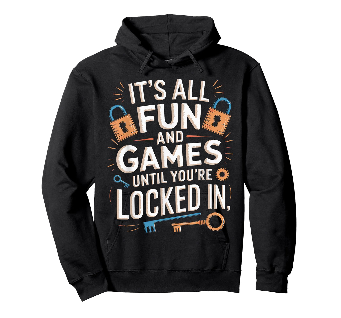 All Fun And Games Solve Escaping Expert Mystery Escape Room T-Shirt