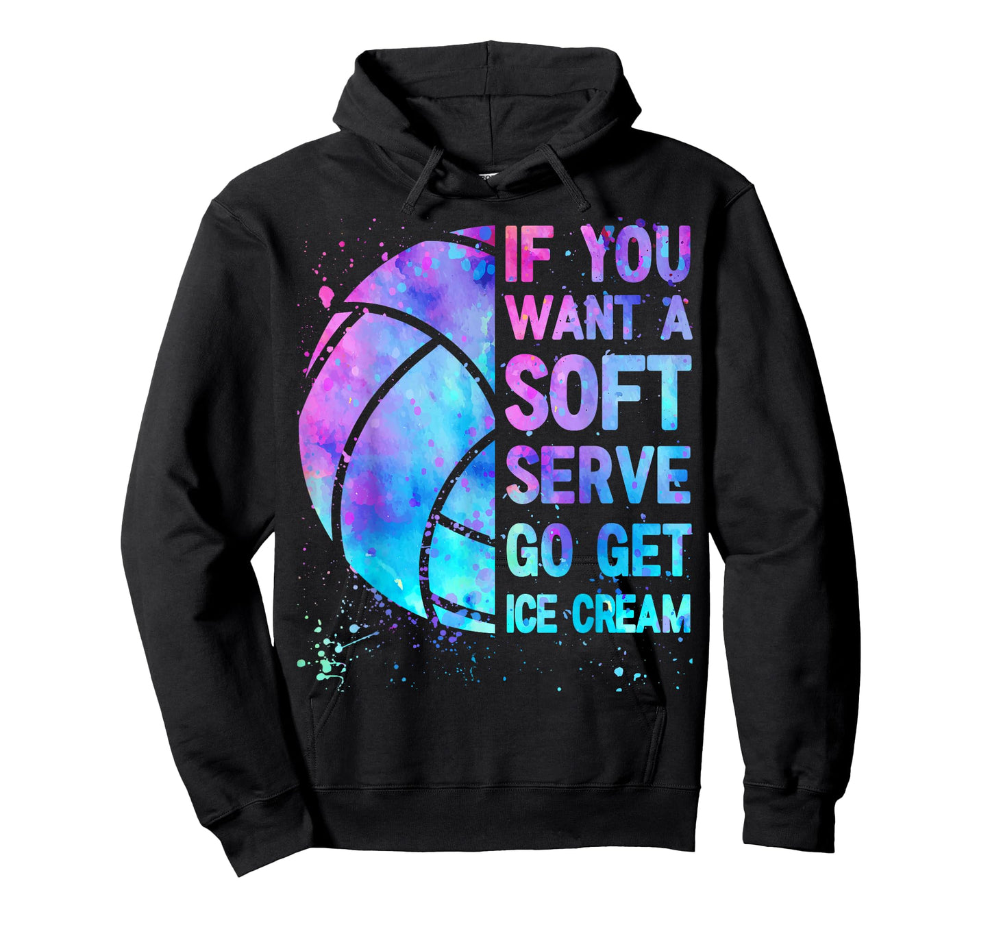 Volleyball Teen Girls Women If You Want A Soft Serve T-Shirt