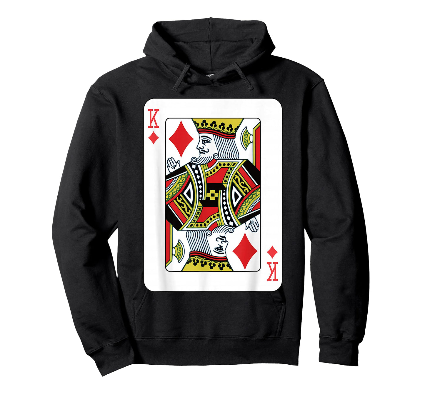 King of Diamonds Playing Card Poker T-Shirt