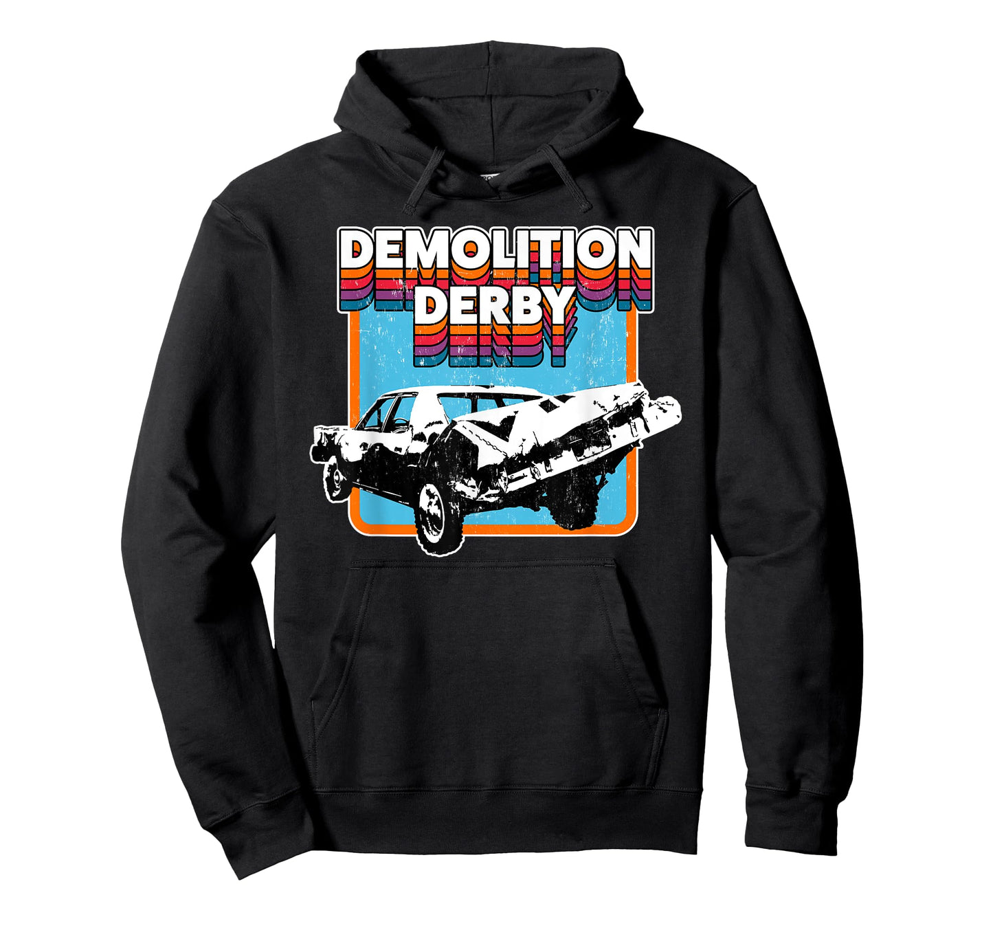 Demolition Derby Retro Vintage Design T-Shirt