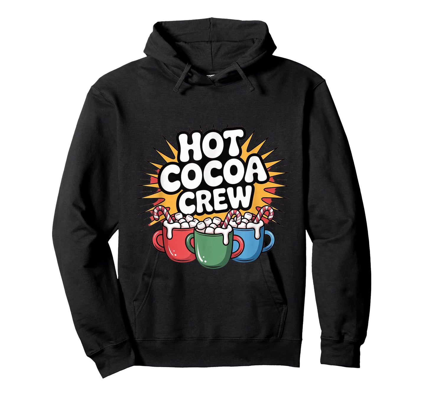 Hot Cocoa Crew Candy Marshmallow Winter T-Shirt