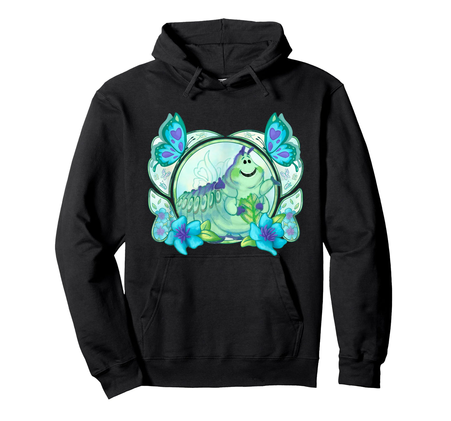 Disney Pixar A Bug's Life Heimlich Watercolor Nouveau Logo T-Shirt