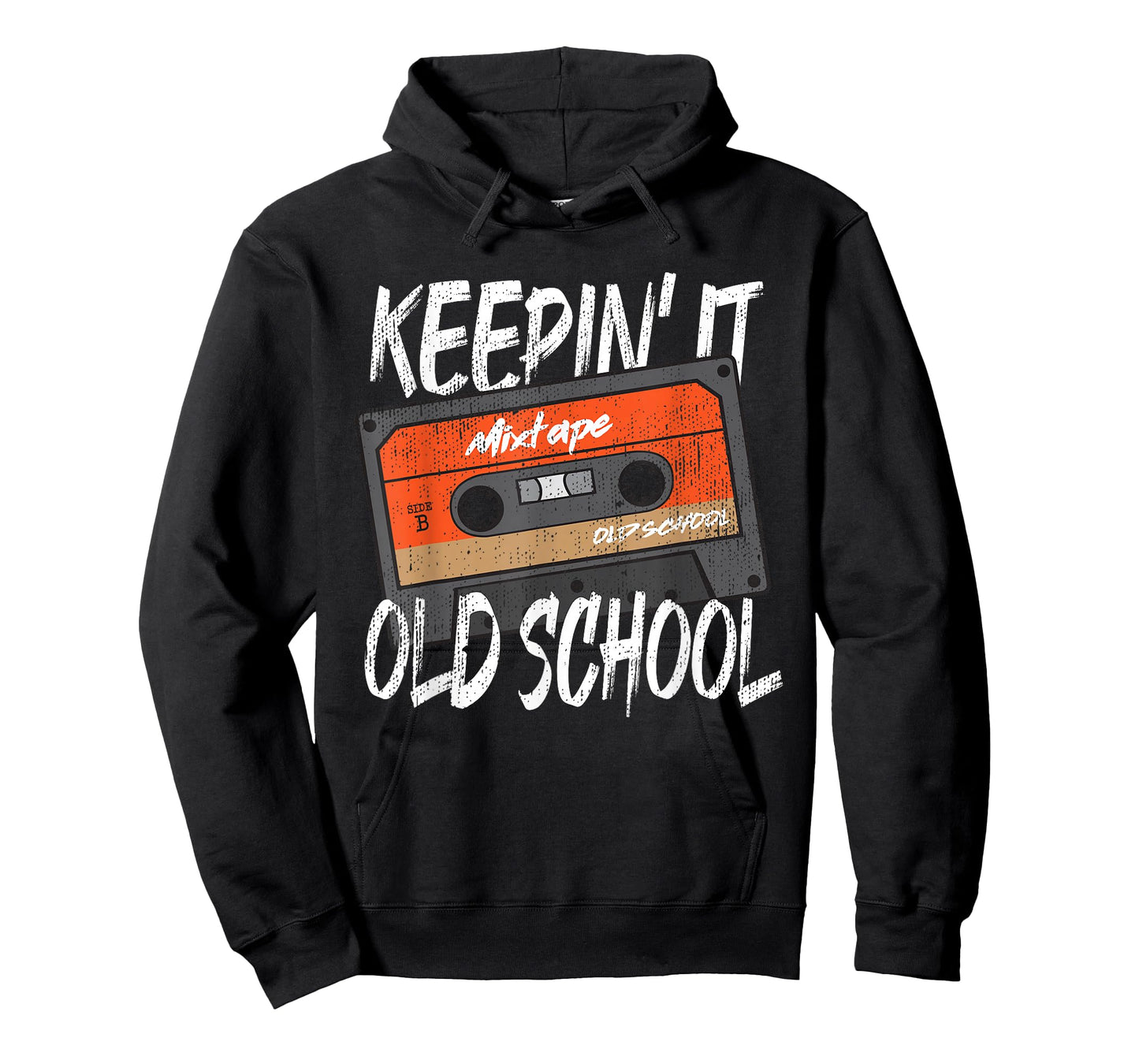 Old School Hip Hop 80s 90s Vintage Mixtape Cassette Tape T-Shirt