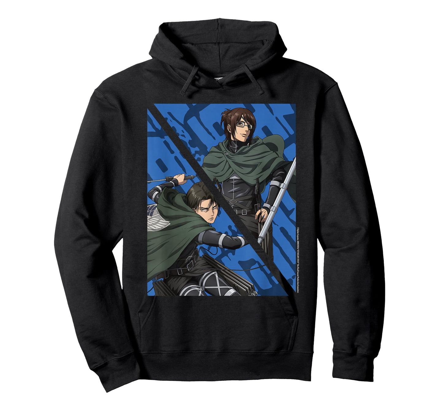 Attack on Titan Final Season - Levi Ackerman & Hange Zoe T-Shirt