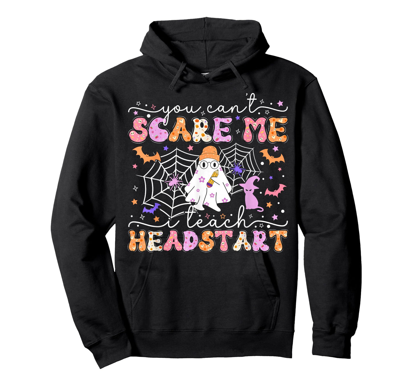 You Can't Scare Me I Teach Head Start Teacher Halloween 2024 T-Shirt