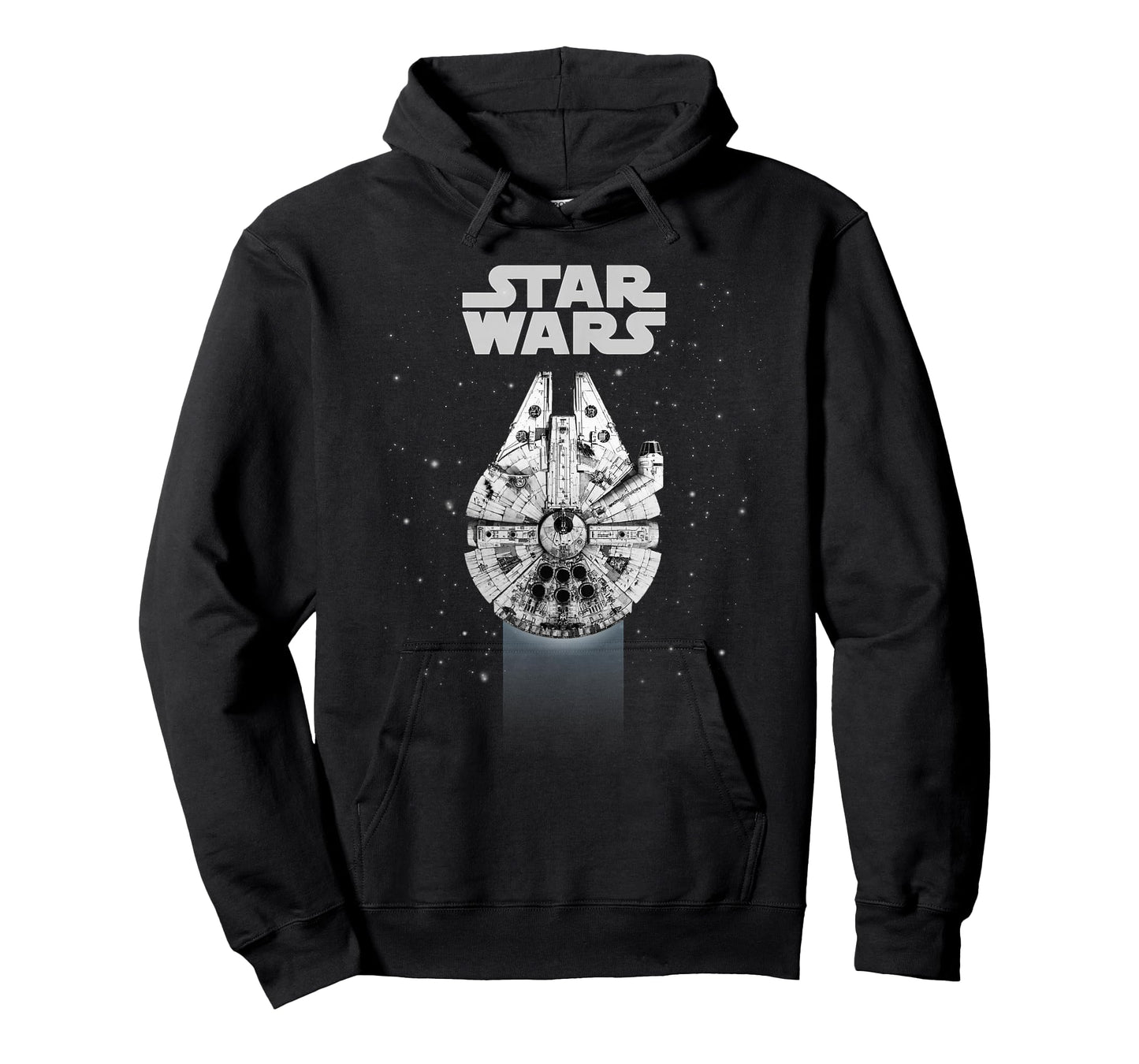 Star Wars Millennium Falcon Galactic Top Down Poster T-Shirt