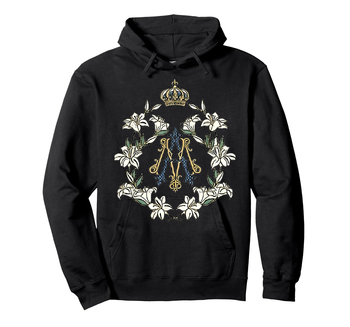 Blessed Mother Marian Catholic Symbol T-Shirt