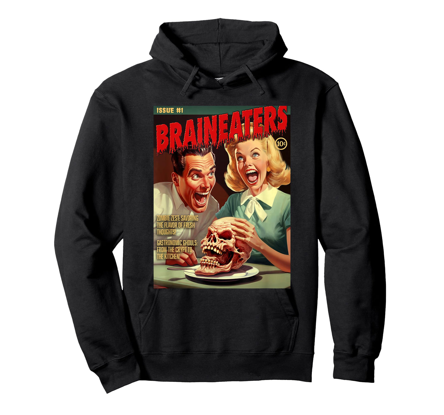 Brain Eaters 1950s horror comic cover T-Shirt