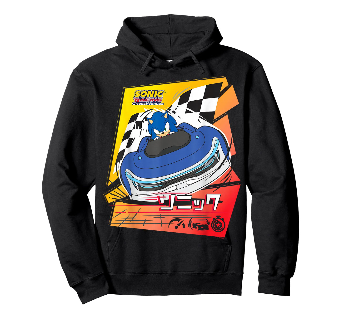 Sonic Racing CrossWorlds - Gotta Drive Fast Sonic T-Shirt
