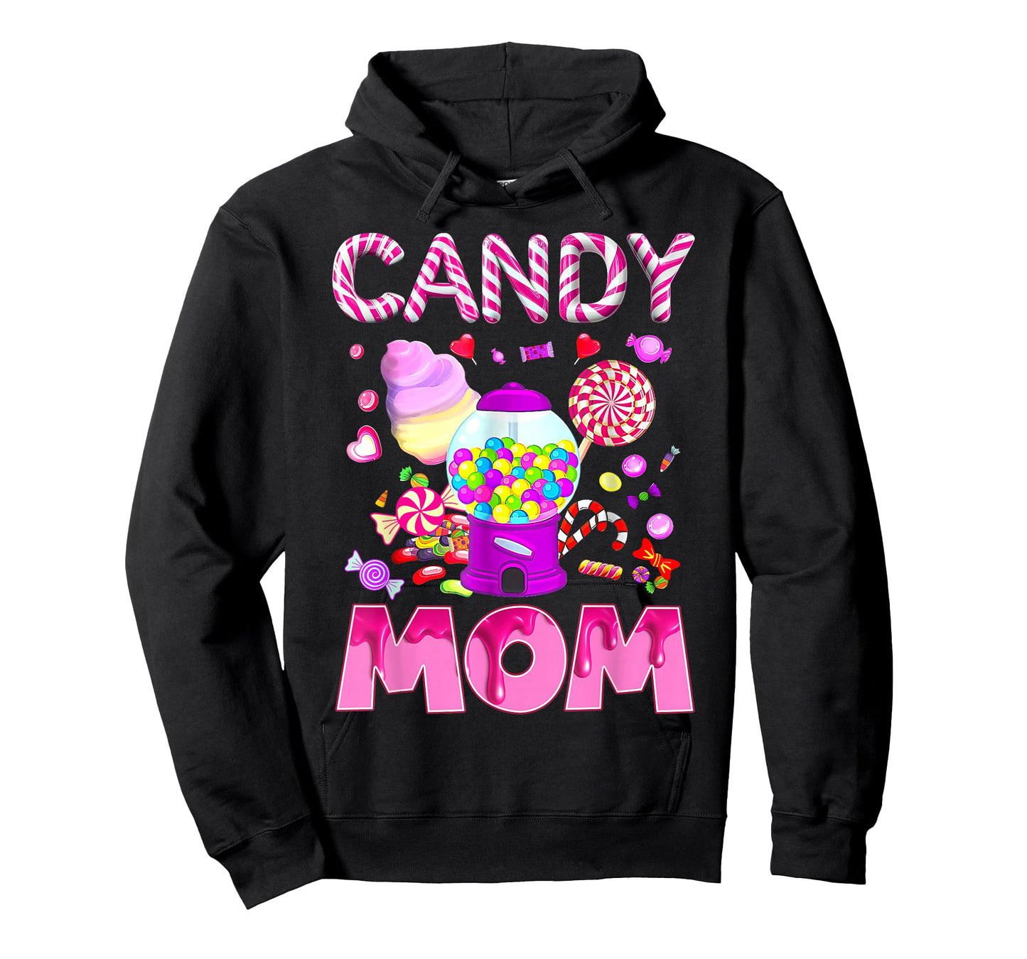 Funny Candy Mom Candy Costume Birthday Candy Women Girl Kids T-Shirt