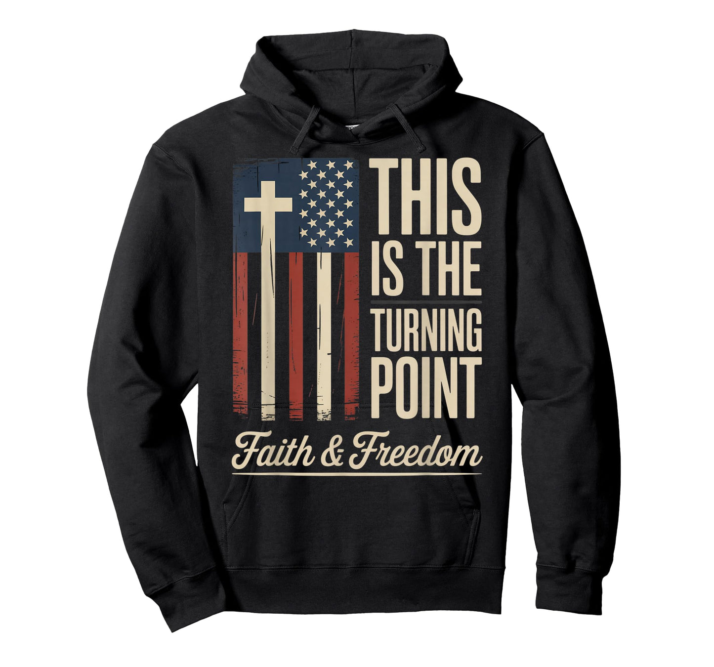 This is The Turning Point Patriotic Faith USA T-Shirt