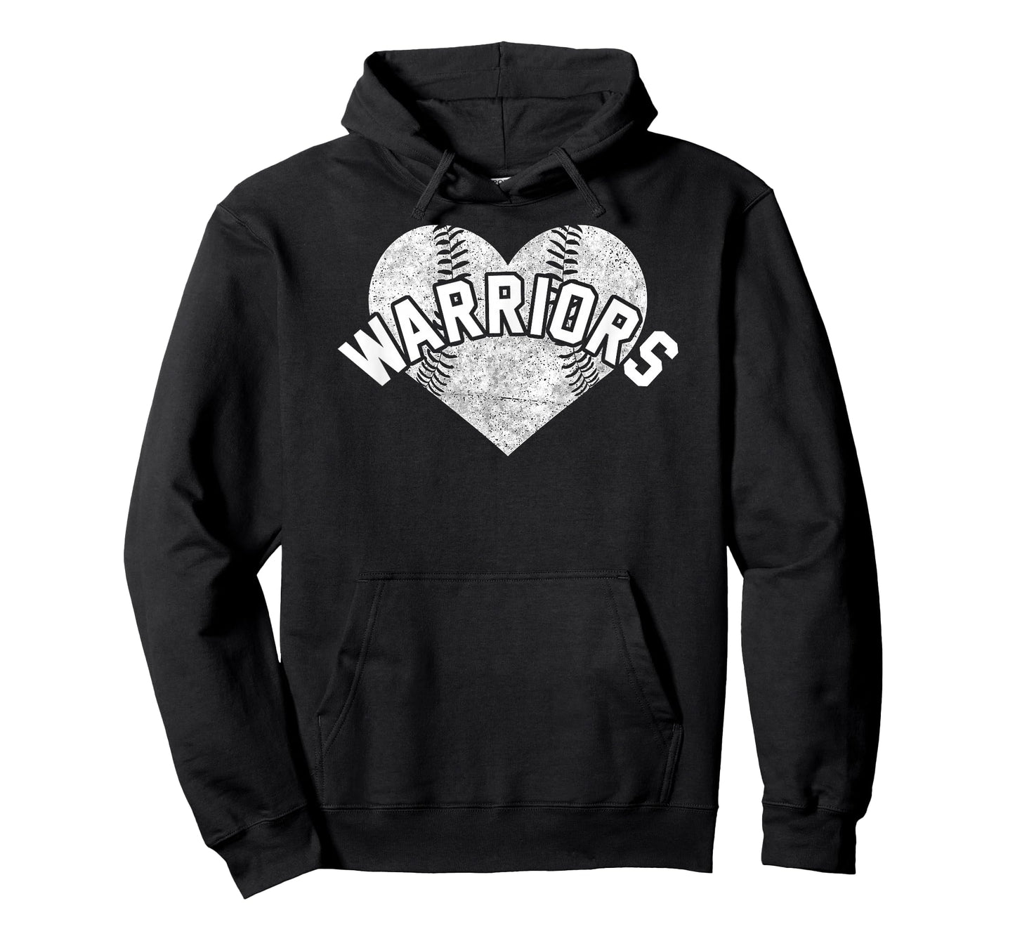 Warriors Baseball Softball High School Team Mascot Mom T-Shirt
