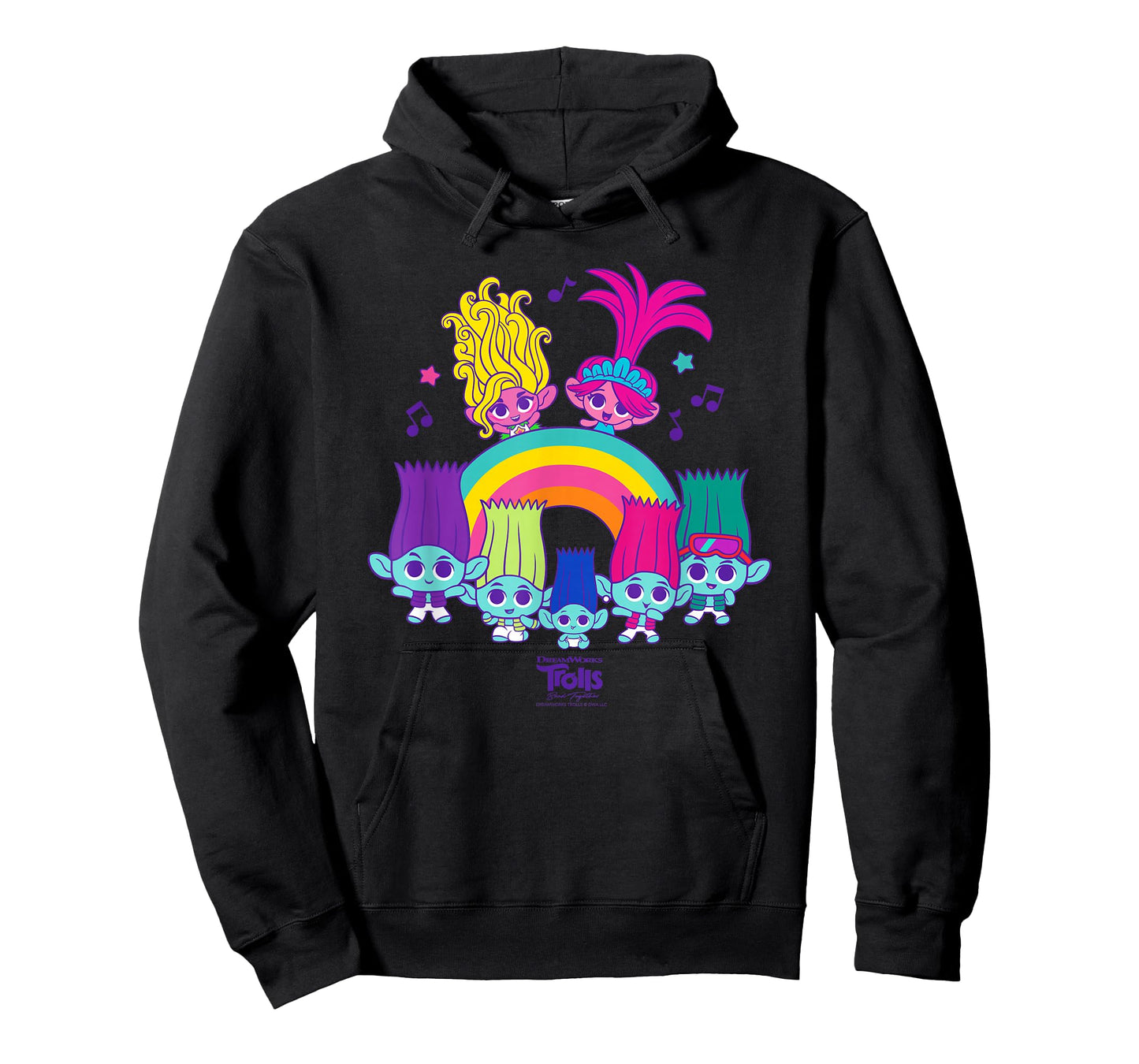 DreamWorks Trolls Band Together BroZone Poppy Viva Rainbow T-Shirt