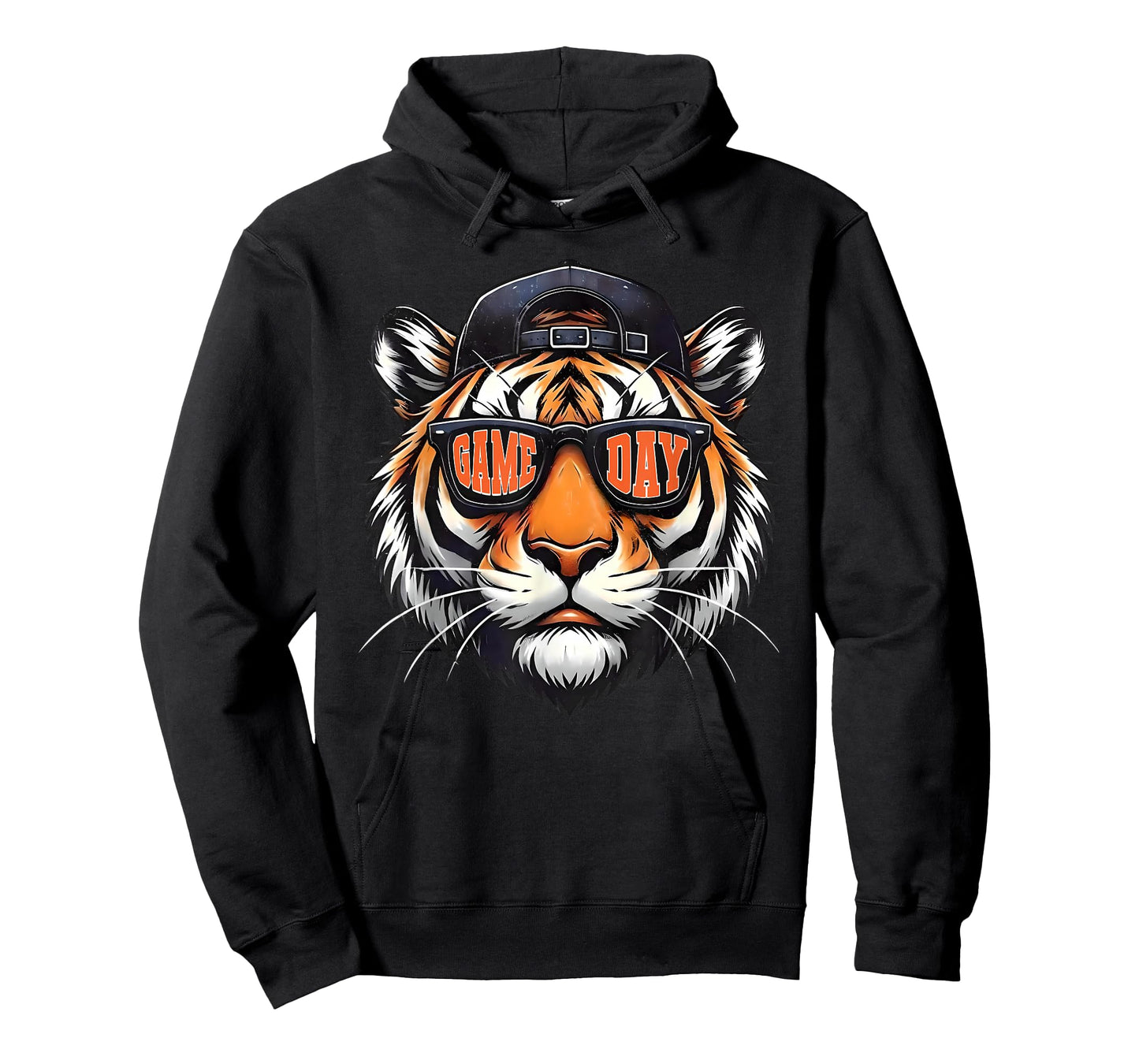Touchdown American Football Game Day Thanksgiving Tiger Cool T-Shirt