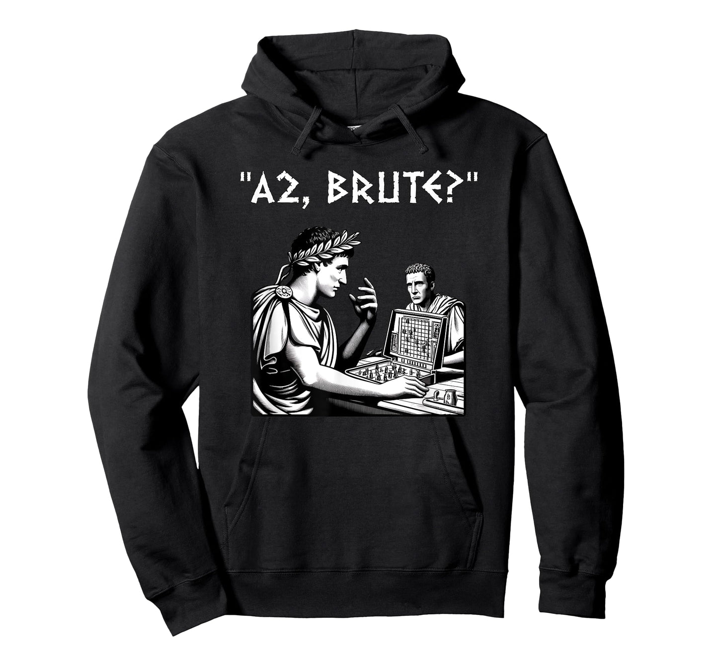 Julius Caesar and Brutus Board Game Meme Funny History T-Shirt