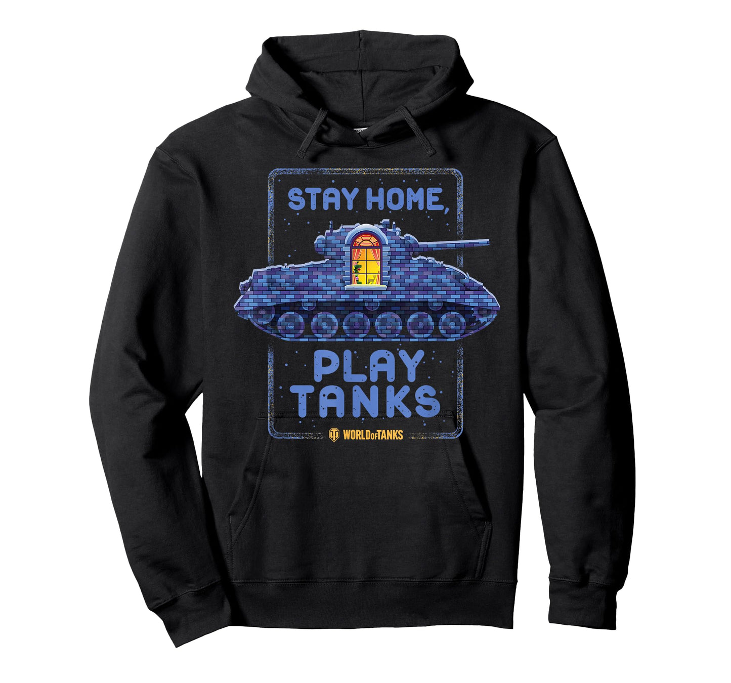 World of Tanks M4A2E4 Sherman "Stay Home, Play Tanks" T-Shirt