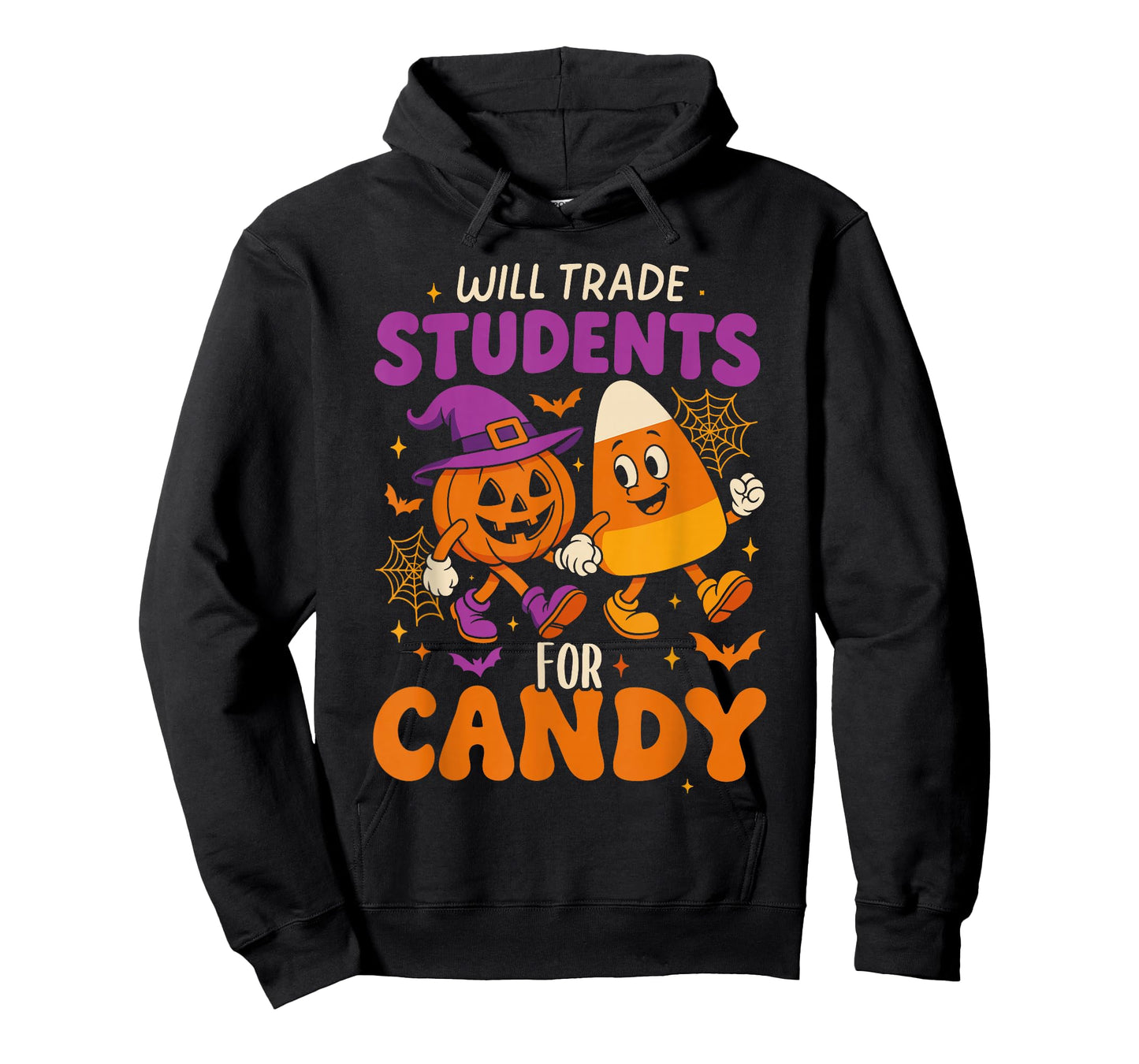Will Trade Students for Candy Shirt, Fun Candy Corn Teacher T-Shirt